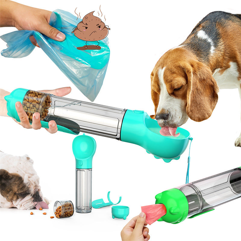 Botella Dispensadora 3 En 1 Para Mascota