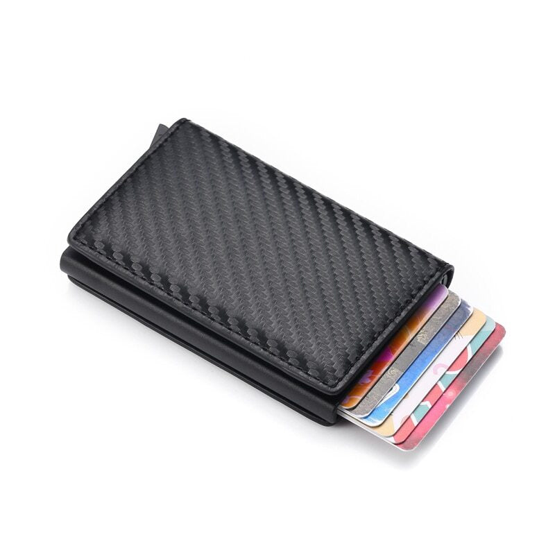 Billetera RFID doble anti clonación