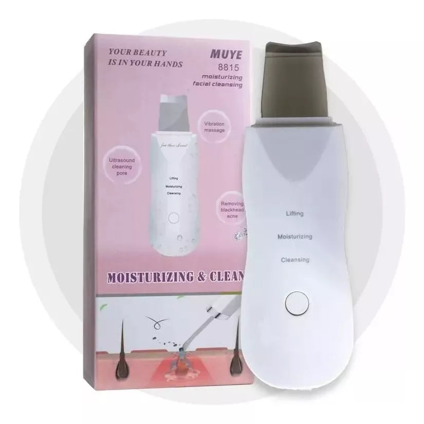 Espátula Facial Ultrasónica Exfoliante