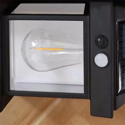 3 Lámpara Solar Led Aplique Sensor
