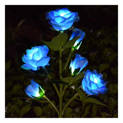 Luces Solares para Jardín de Rosas